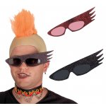 Αποκριάτικα Γυαλιά Punk με Γκλίτερ (3 Χρώματα)